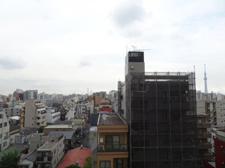 【展望】 | 鶯谷マンション　ベランダからはスカイツリーが見えます！