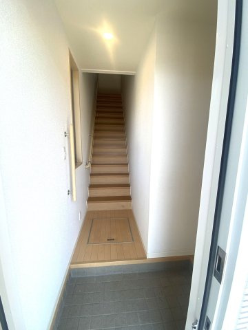 シャーメゾンサランBの玄関