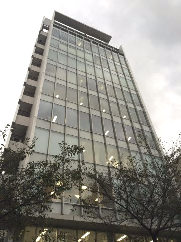 渋谷区広尾１丁目の事務所の外観