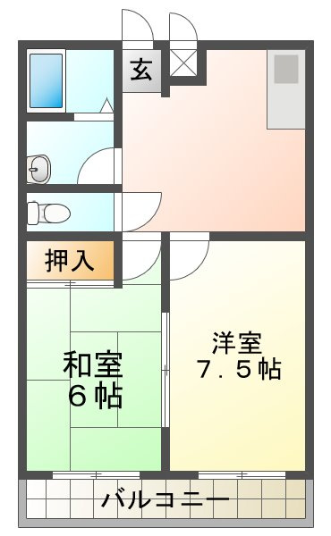 プリベイル西神戸の間取り