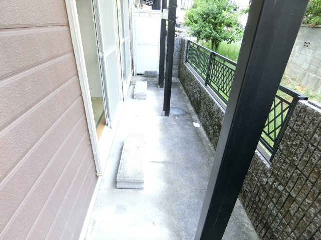 アルベロ福田のバルコニー