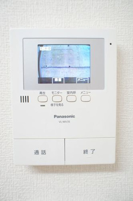 【設備】 | ジュゲムA　シャーメゾン | 録画機能付きインターホン