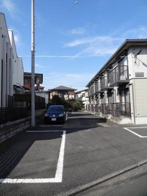 【駐車場】 | Flat-A【SHM】 | 平置き駐車場完備♪