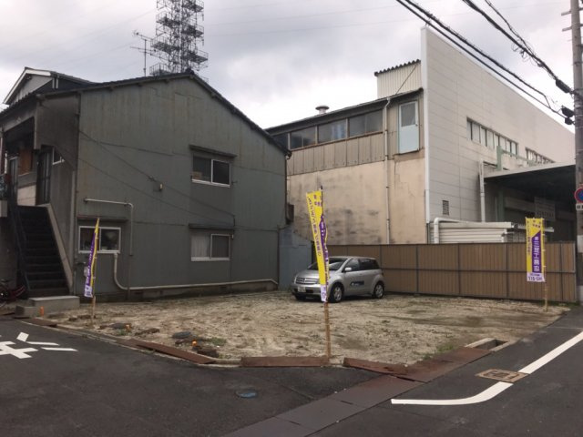 グラッド・タウン氷野２丁目　の前面道路含む現地写真|■北東角地です■