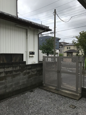 【展望】 | 渡良瀬　三番館 | テラスからの外の見え方はこんな感じ