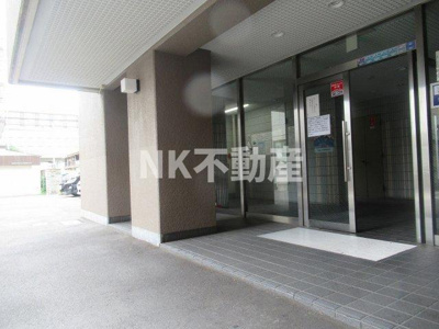 【エントランス】 | コーポおくだ（八戸ノ里賃貸） | 落ち着いたエントランスです