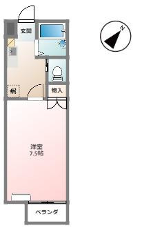 カピリナの間取り