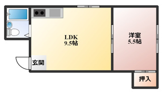 【間取り】 | 豊中ニューハイツ
