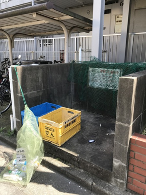 【その他共用部分】 | ファミール西葛西 | 敷地内のごみ置き場