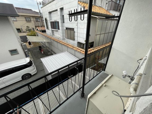 第一久堀荘のバルコニー