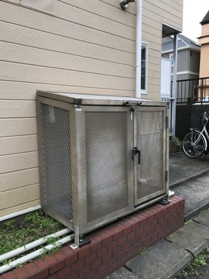 【その他共用部分】 | パレス大喜 | 敷地内のごみ置き場