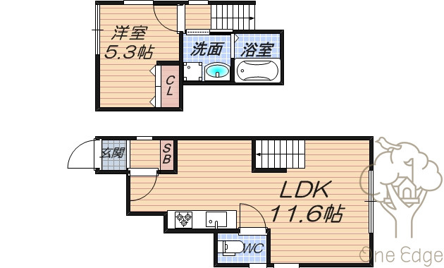 STCOURTの間取り