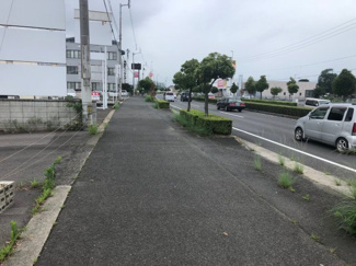 【前面道路含む現地写真】 | 田村町土地 | 国道32号線