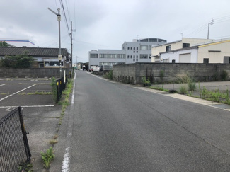 【前面道路含む現地写真】 | 田村町土地 | 東側前面道路