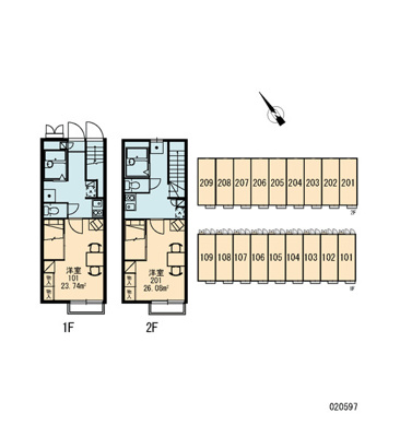 【区画図】 | 花水樹SUE