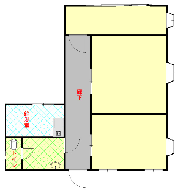 住田ビルの間取り