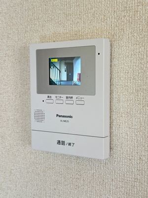 【セキュリティ】 | ソレアード八千代 | 防犯対策に有効なカメラ付きインターホン！録画機能が付いているので留守中の訪問者まで確認できます♪