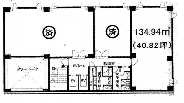 イワサワビルの間取り