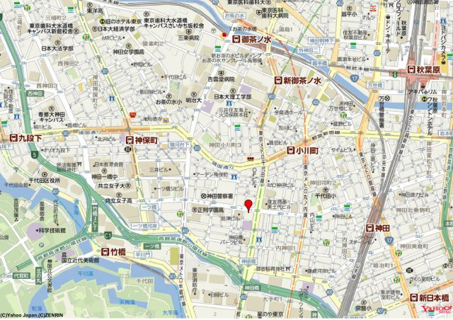 都第一ビルの地図