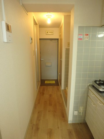 コンフォールの玄関|岡山市北区下中野　コンフォール　1K　玄関