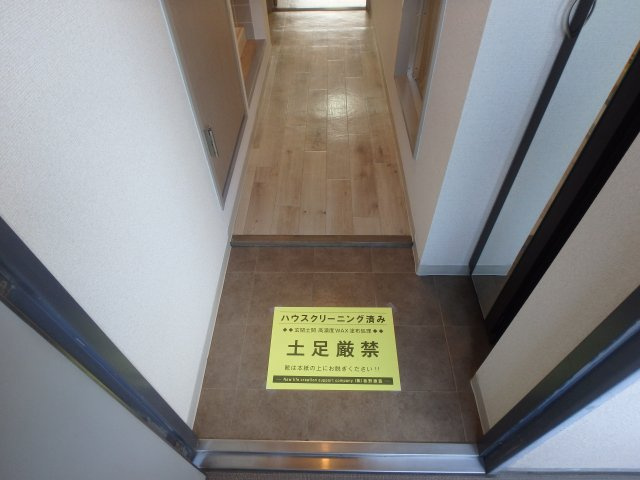 コンフォールの玄関|岡山市北区下中野　コンフォール　1K　玄関