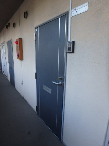 コンフォールの玄関|岡山市北区下中野　コンフォール　1K　玄関