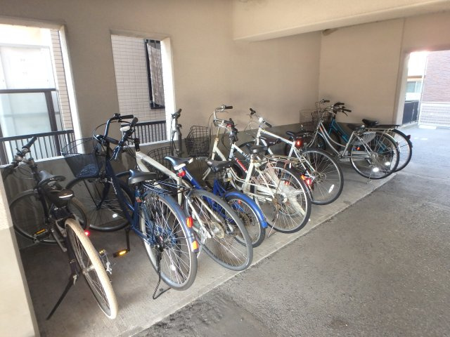 コンフォールのその他共用部分|岡山市北区下中野　コンフォール　1K　駐輪場