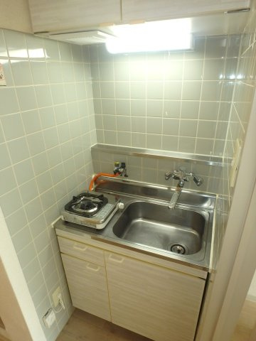 コンフォールのキッチン|岡山市北区下中野　コンフォール　1K　キッチン