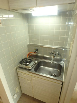 【キッチン】 | コンフォール | 岡山市北区下中野　コンフォール　1K　キッチン