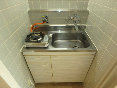 【キッチン】 | コンフォール | 岡山市北区下中野　コンフォール　1K　キッチン