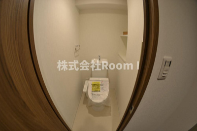【トイレ】 | ヴィルブーケ天満橋 | 清潔感のあるトイレです