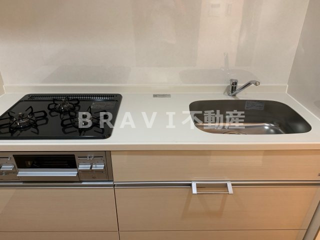 ＪＡＳＰＥＲ御堂筋本町　BRAVI不動産のキッチン|【ジャスパ御堂筋本町】お料理しやすいキッチンです