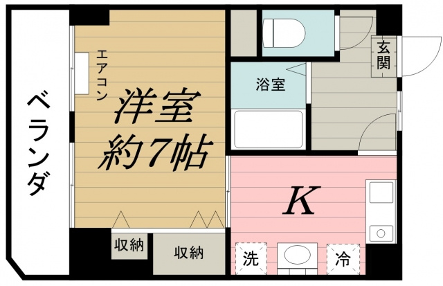 プレステージ千葉の間取り