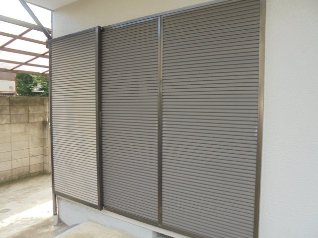 中国分戸建の設備|雨戸