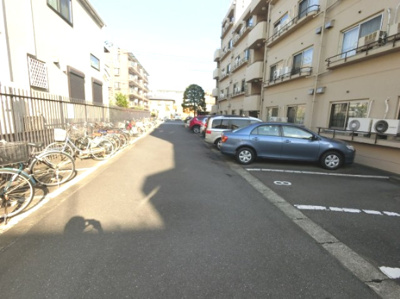 【駐車場】 | 元住吉パークハイツ | 平置き駐車場
