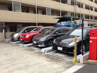 【駐車場】 | センチュリー武蔵新城