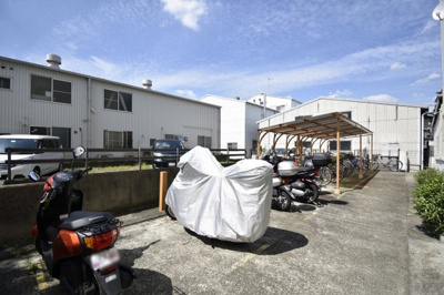 【その他共用部分】 | コスモ大倉山マンション | バイク置場