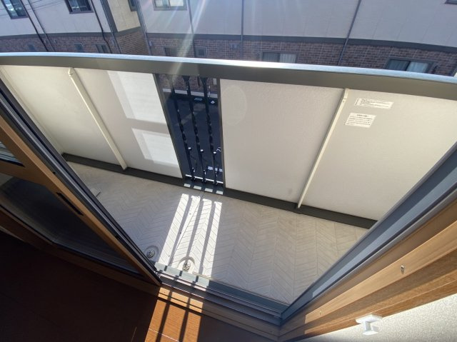 リビングタウン不来方のバルコニー