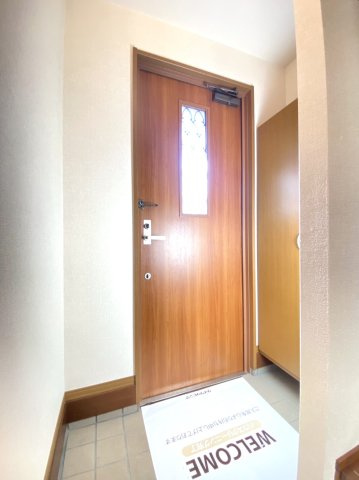 リビングタウン不来方の玄関