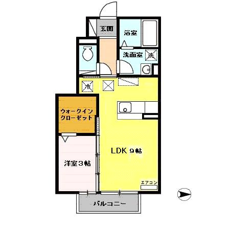 アルカディアの間取り