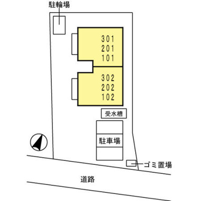【区画図】 | Bellevue弐番館