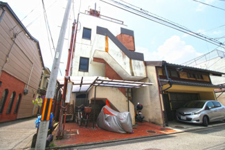 【外観】 | 地下鉄烏丸線『今出川駅』徒歩16分《市バス『今出川大宮停』徒歩4分》の便利地に《建築条件なしの土地》が登場！建築条件なしですのでお好きな工務店で建築が可能です(^o^)/