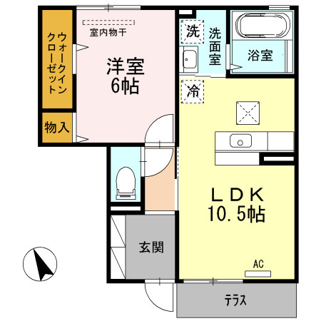 【間取り】 | ブロッサムガーデン
