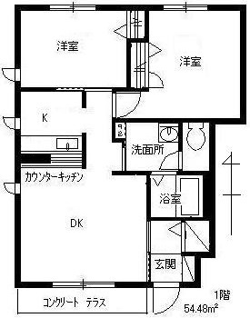 【間取り】 | コンフォール７７