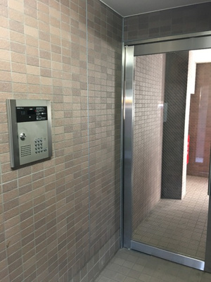 【エントランス】 | 中道ハイツ | オートロックあり