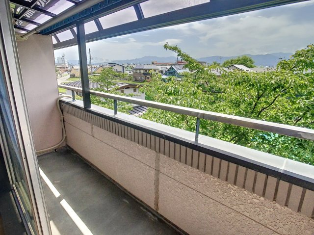 ビートルズハウスのバルコニー