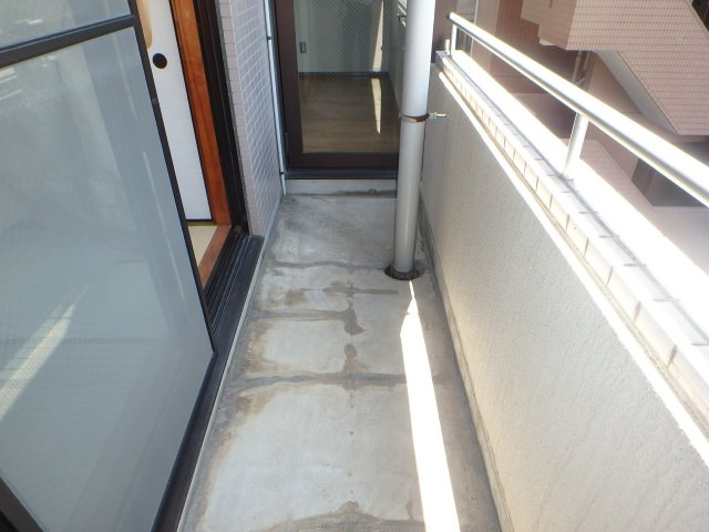 第一小金井マンションのバルコニー
