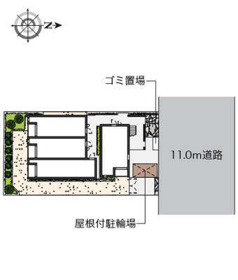 【区画図】 | エレガンスⅡ
