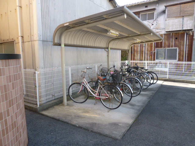 倉敷市安江の賃貸マンションのその他共用部分|駐輪場