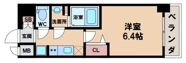 【間取り】 | ララプレイス天王寺ルフレ